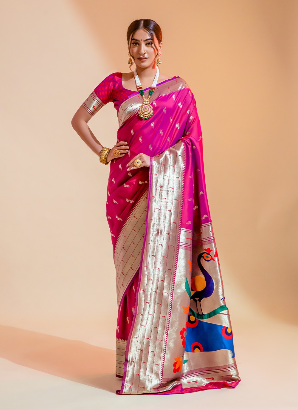 Saree Weaving Zari Silk Saree - S3172