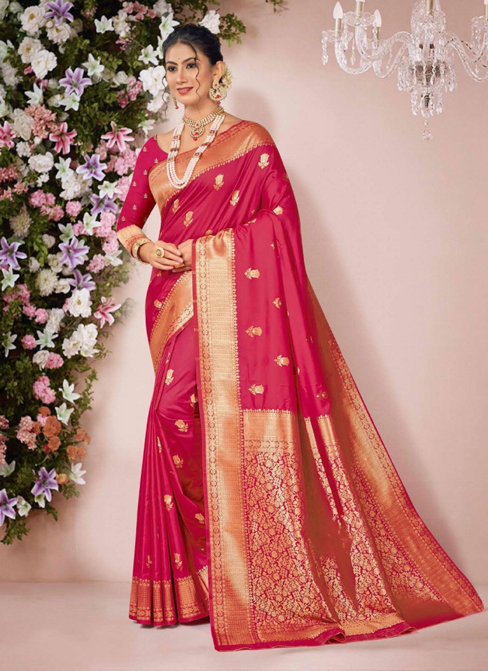 Traditional Woven Silk Saree - S7350