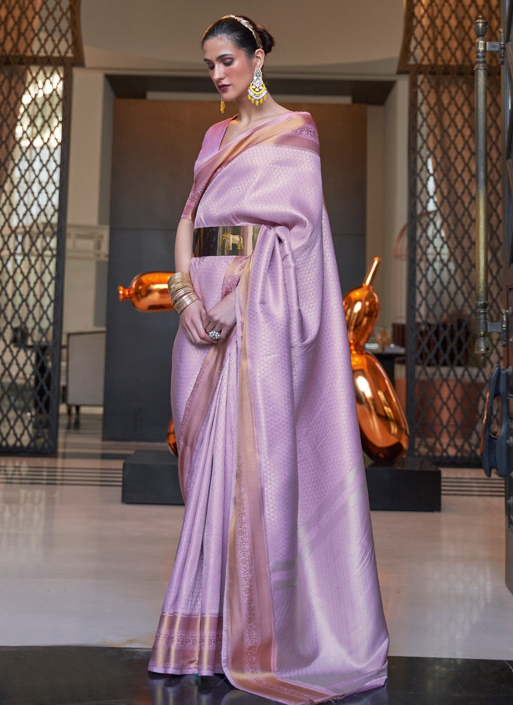 Classic Weaving Zari Silk Saree - S3672