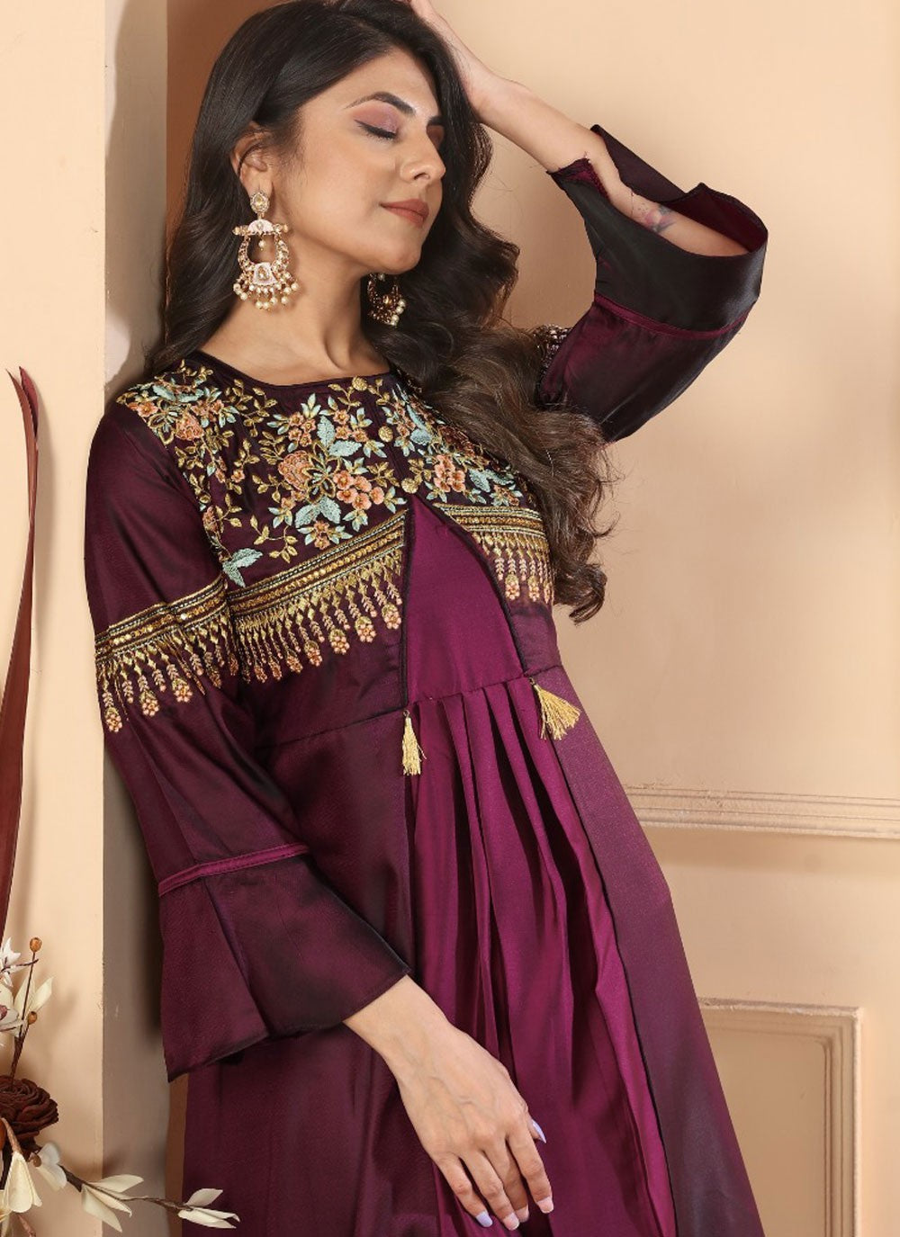 Silk Gown - G1447