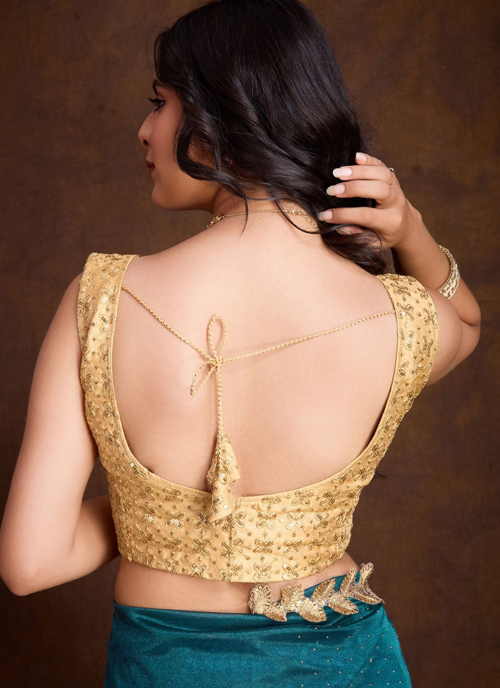 Classic Border Work Silk Saree - S8363