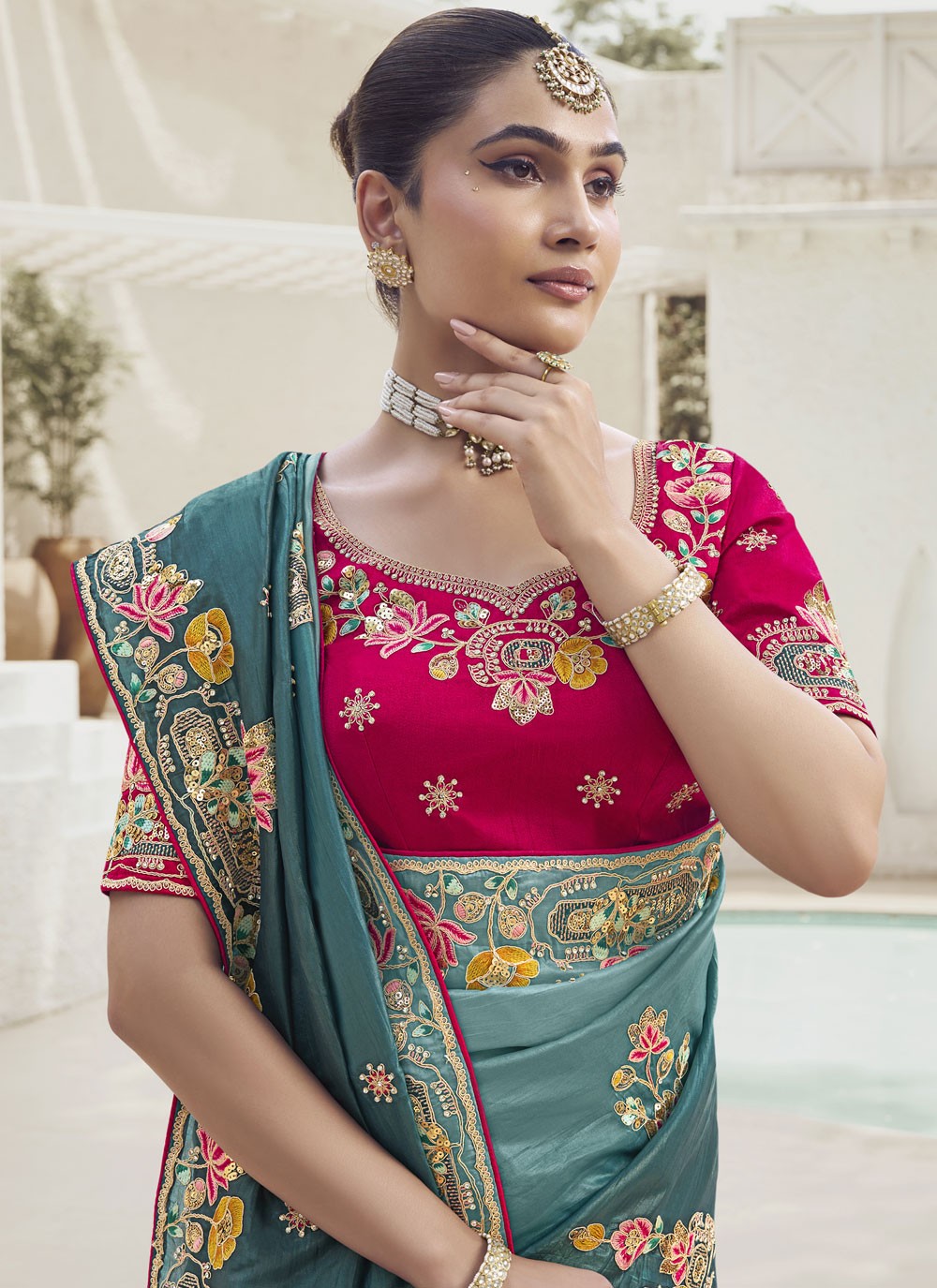 Classic Cord Silk Saree - S8517