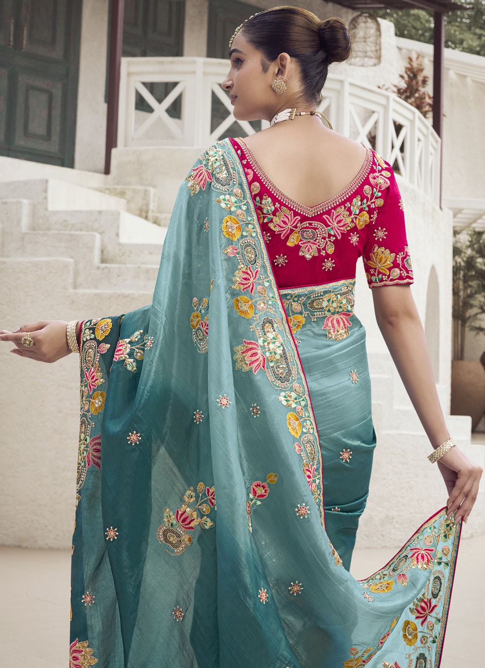 Classic Cord Silk Saree - S8517