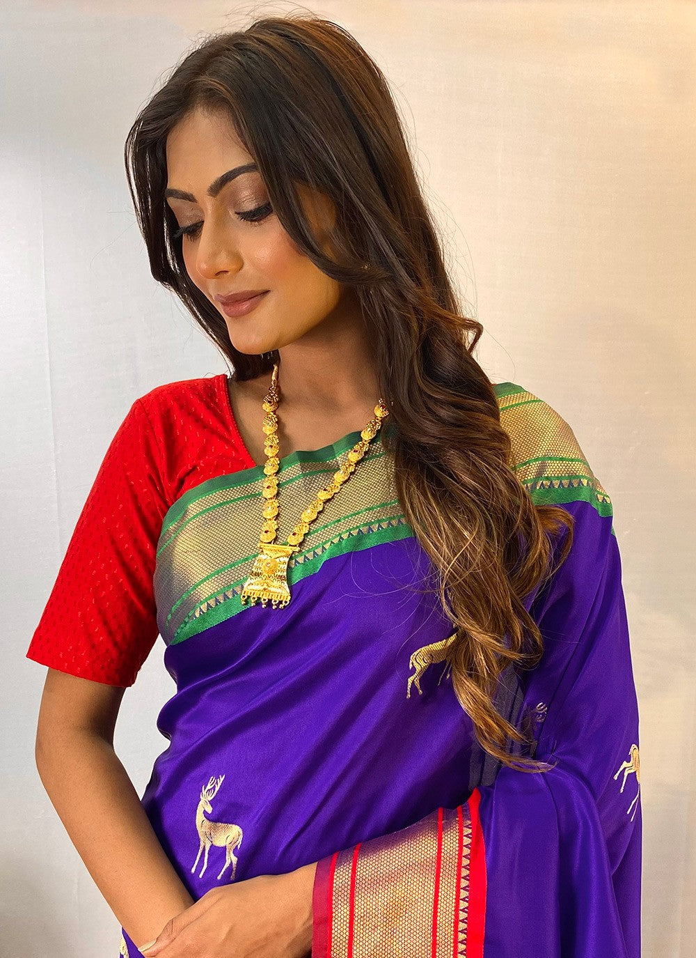 Classic Woven Silk Saree - S8442