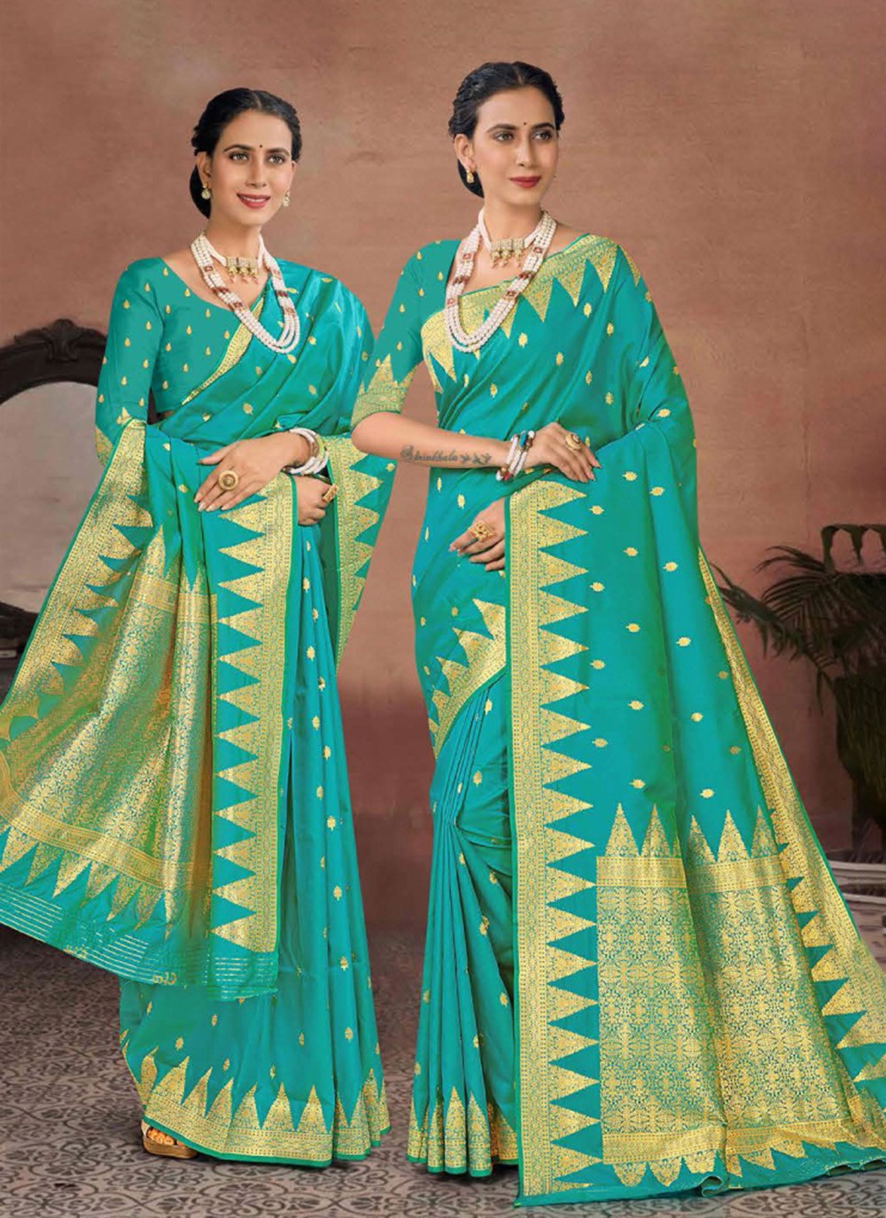 Traditional Woven Silk Saree - S7336