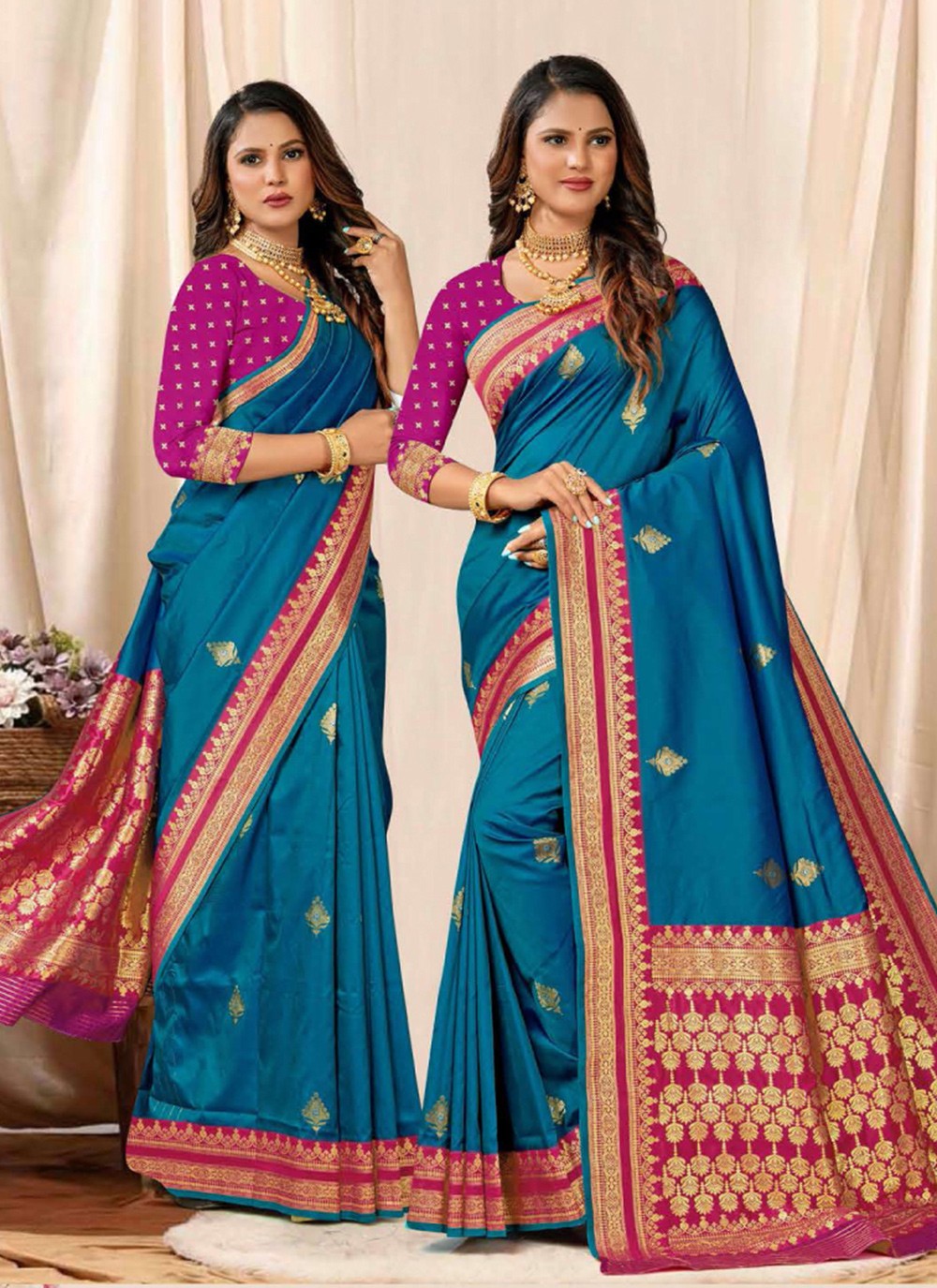 Traditional Woven Silk Saree - S7364