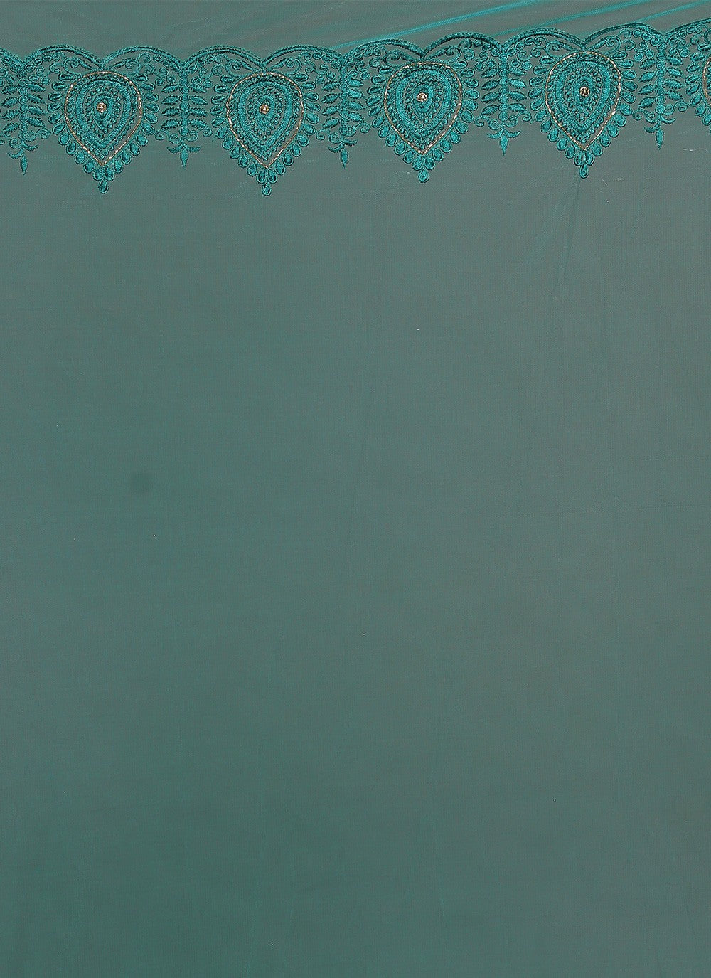 Classic Embroidered Net Saree - S2720