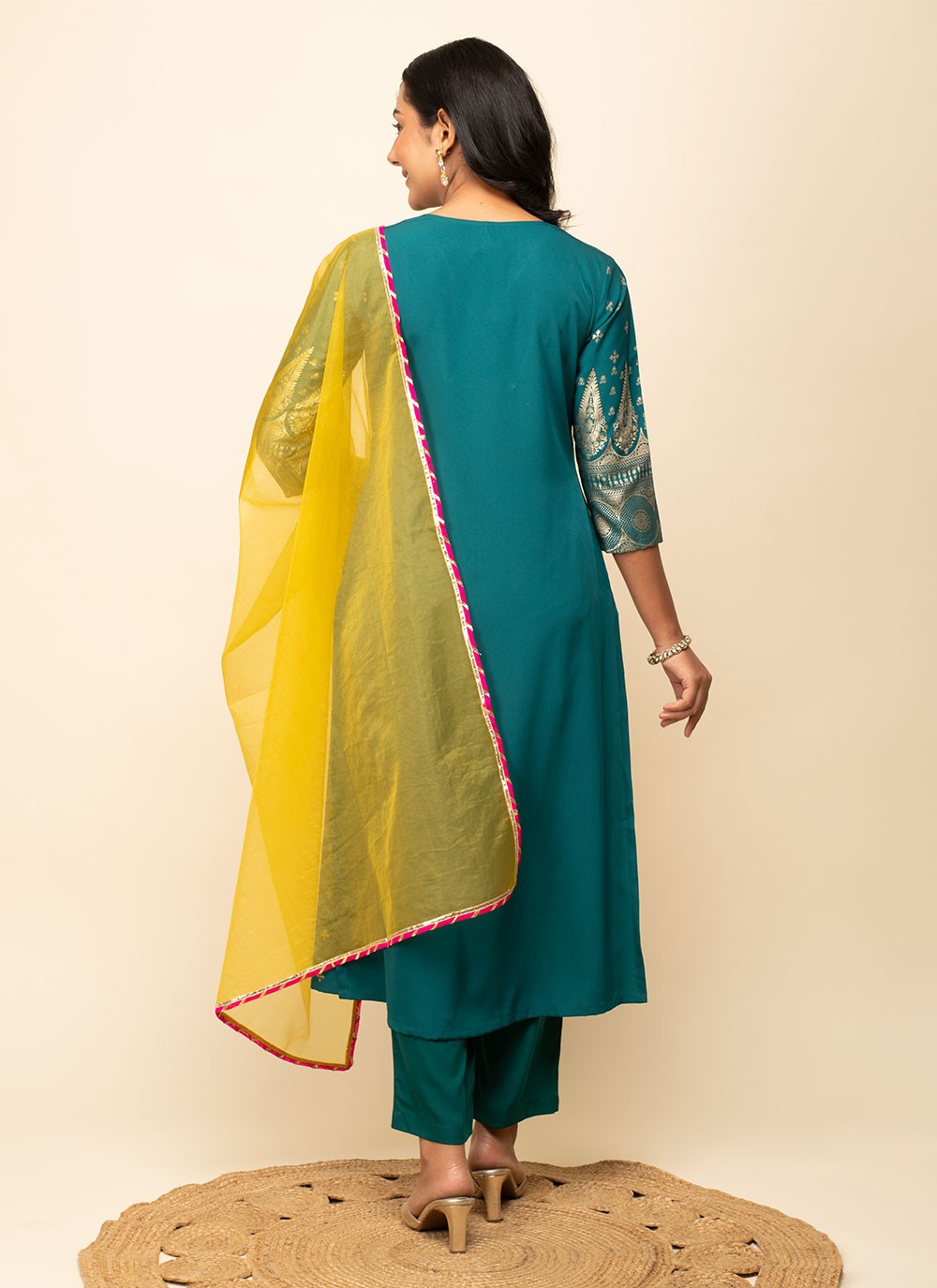 Cotton Salwar Suit - T1814