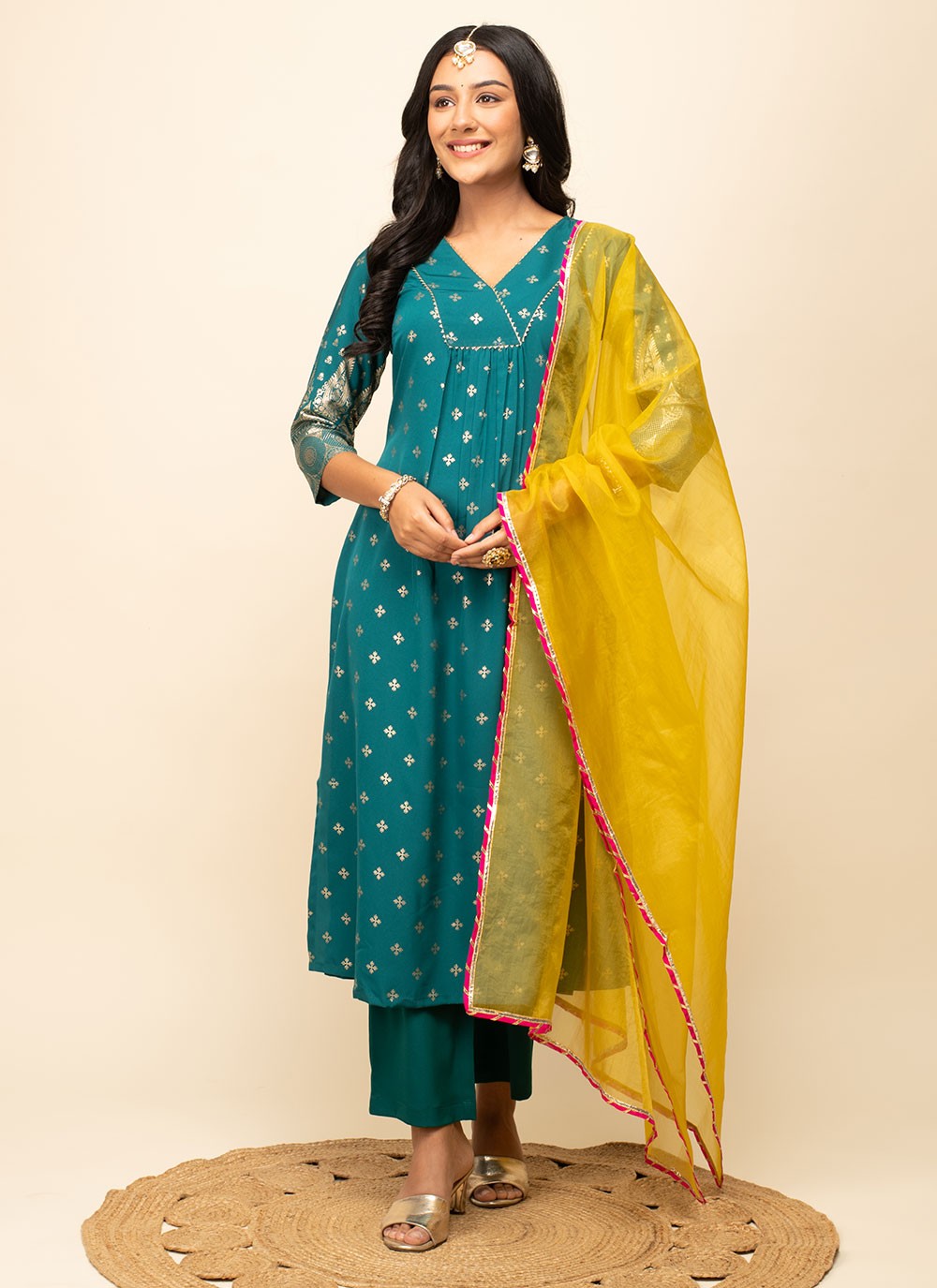 Cotton Salwar Suit - T1814