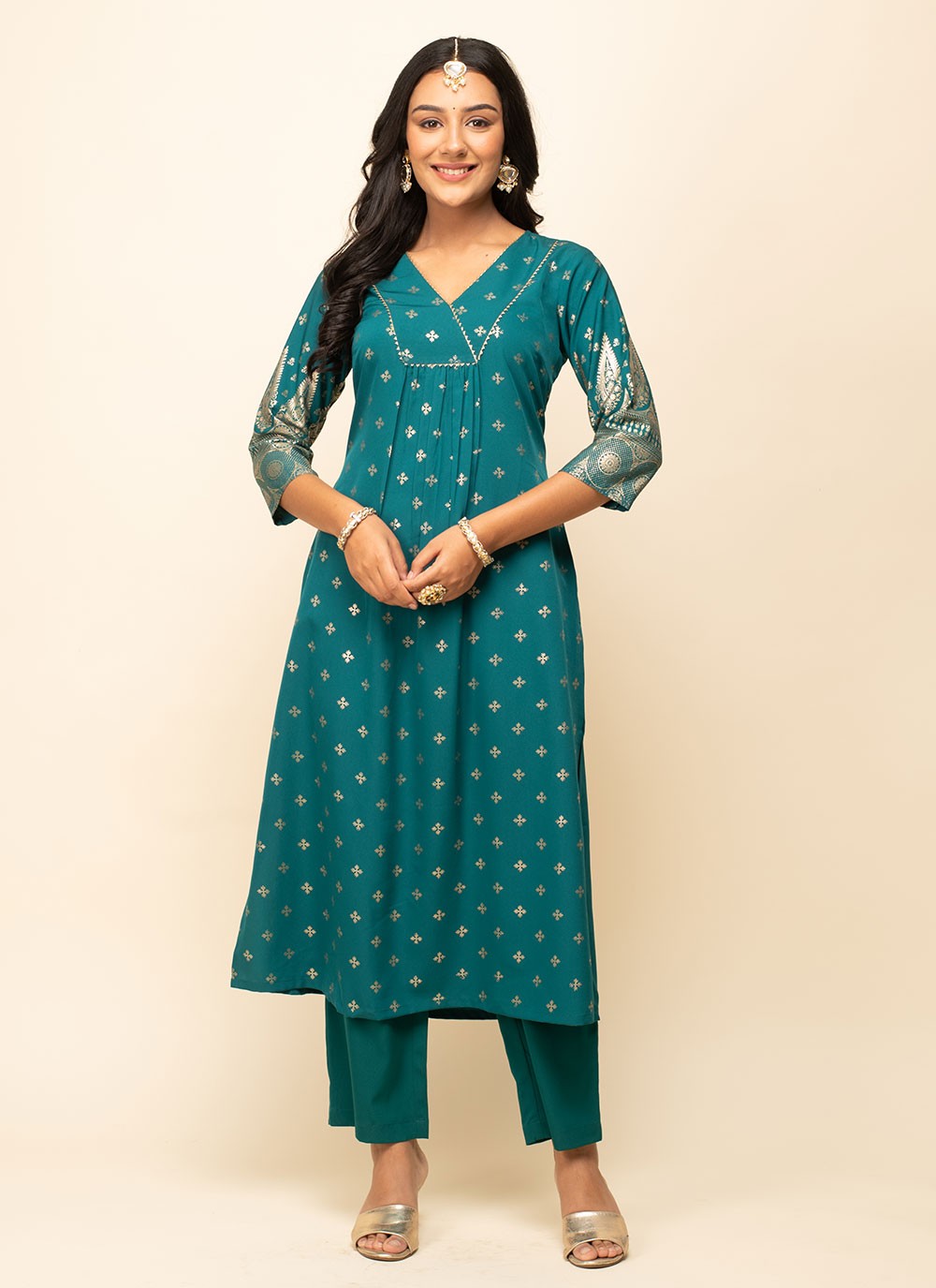 Cotton Salwar Suit - T1814