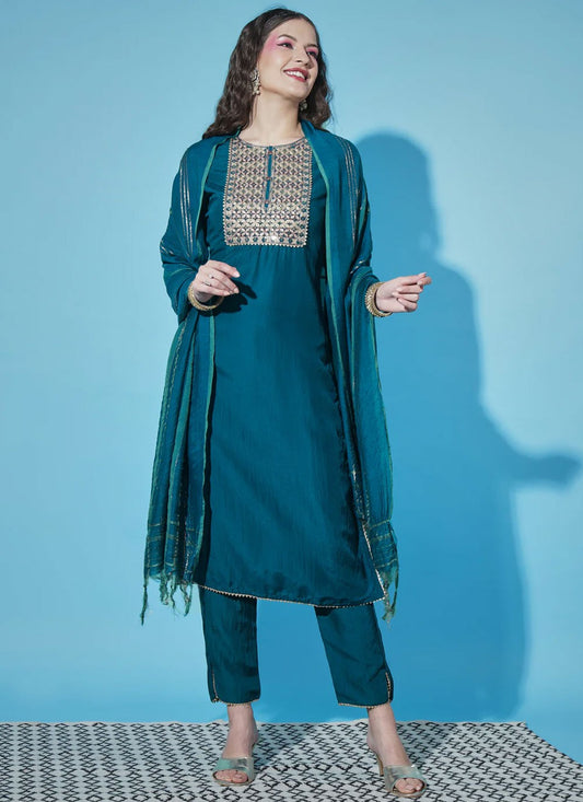 Cotton Silk Salwar Suit - T1618