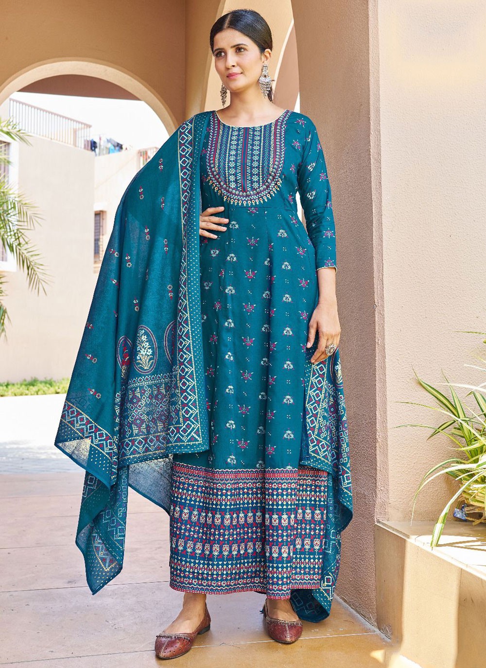 Rayon Gown - G1487
