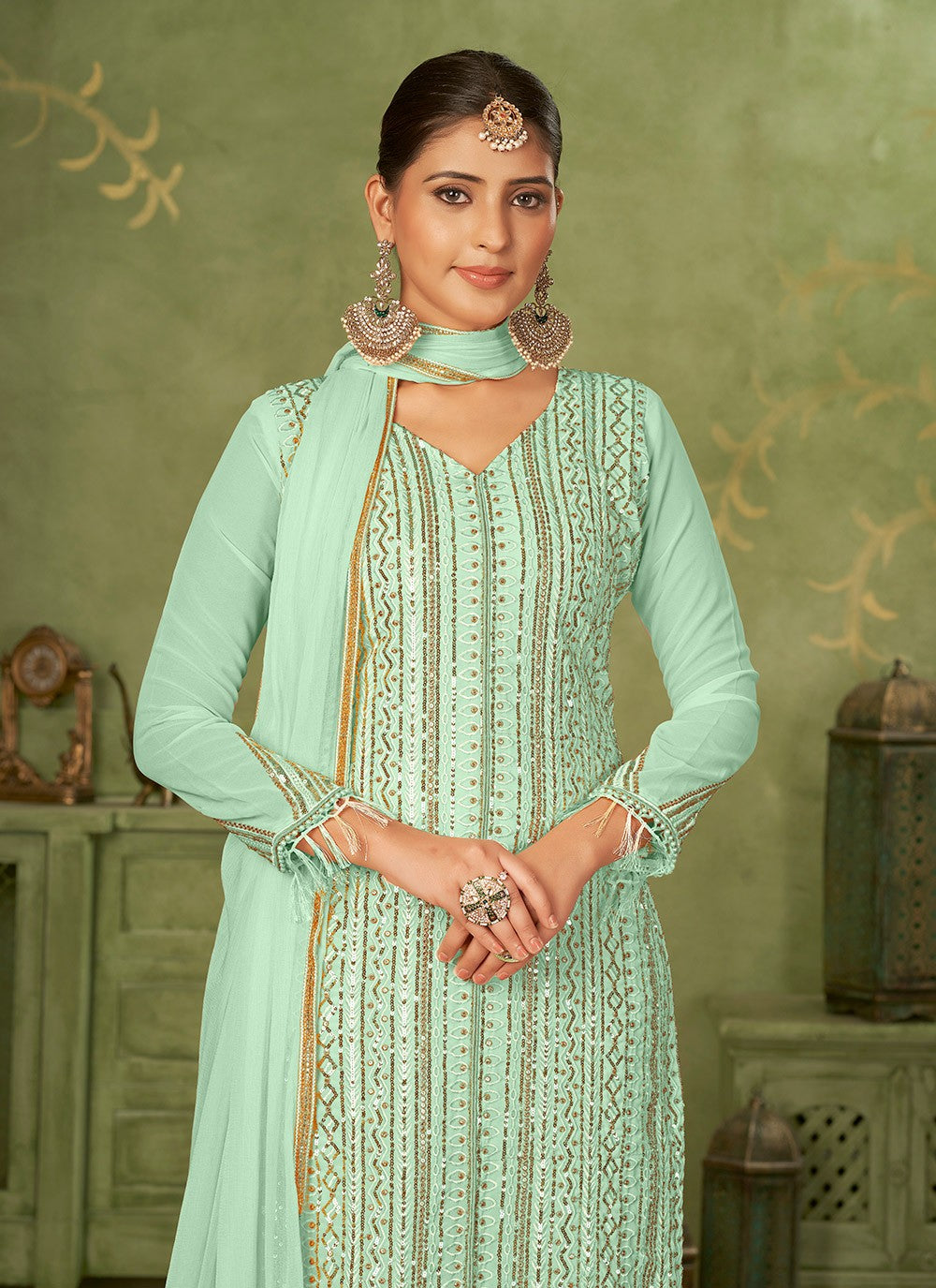 Georgette Salwar Suit - T2706