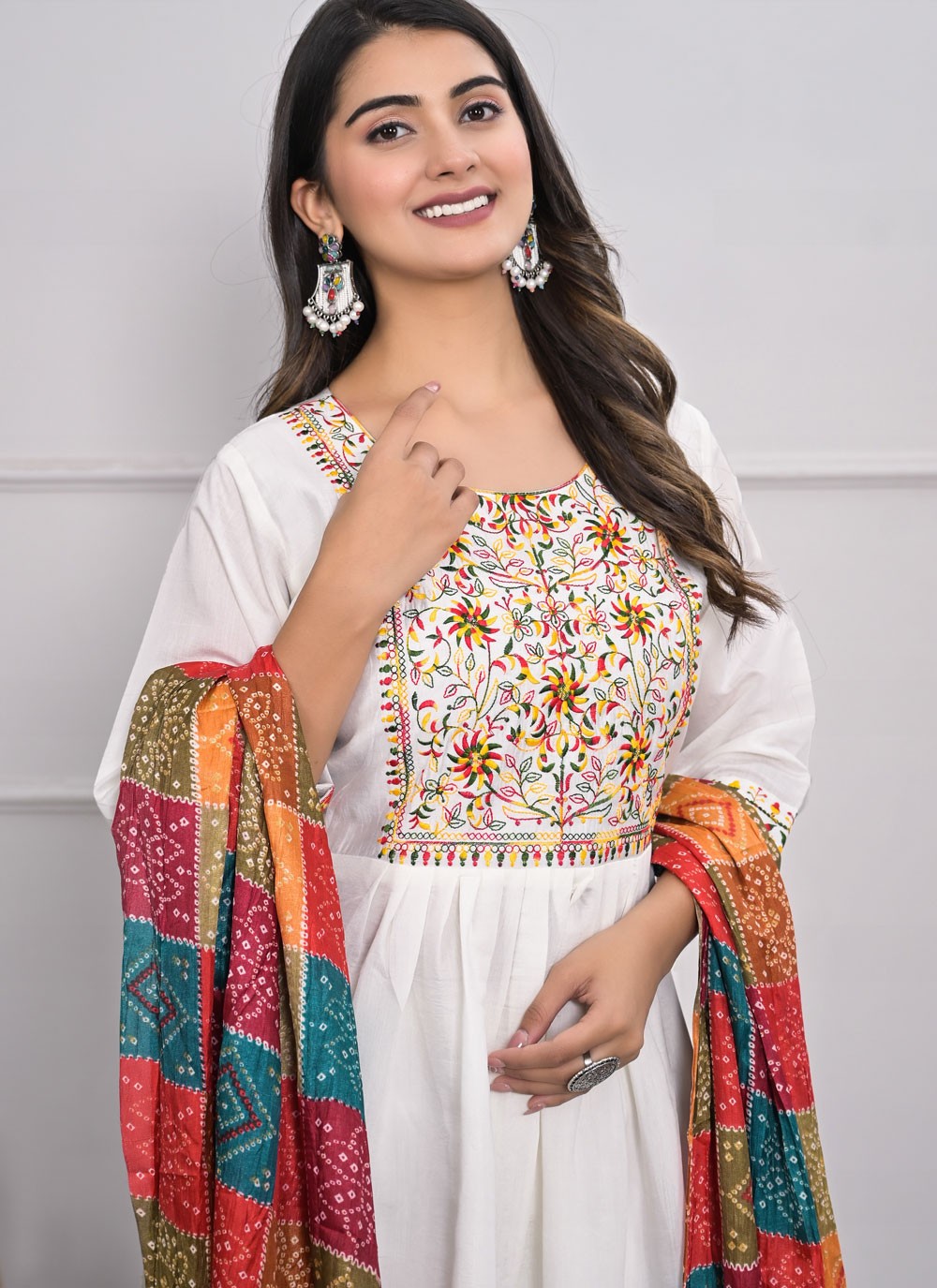 Silk, Viscose Salwar Suit - T3991