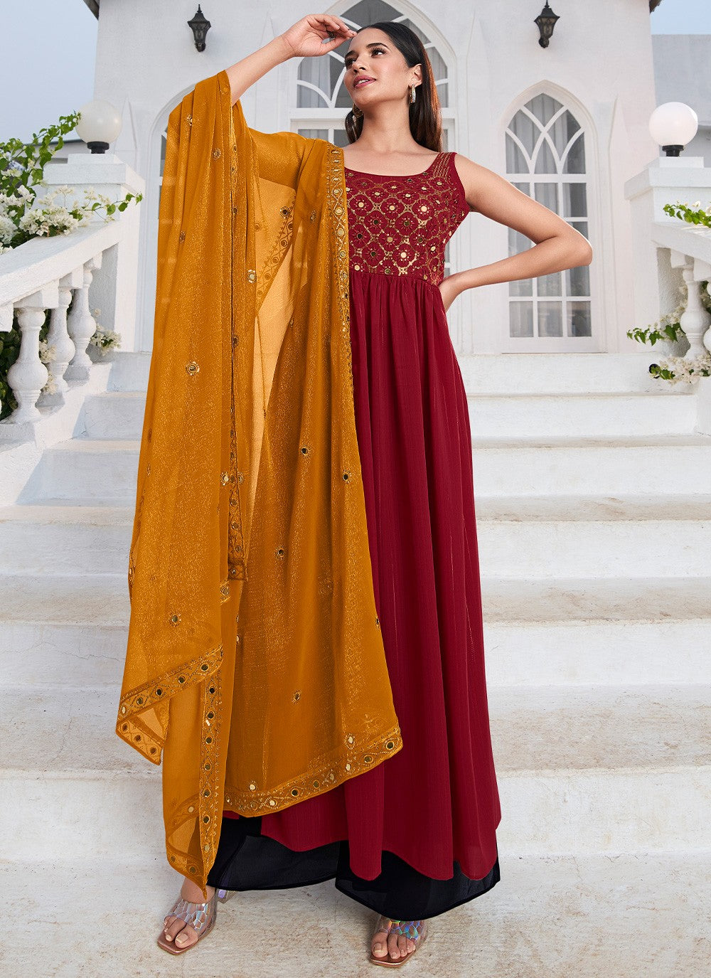 Georgette Salwar Suit - T1012
