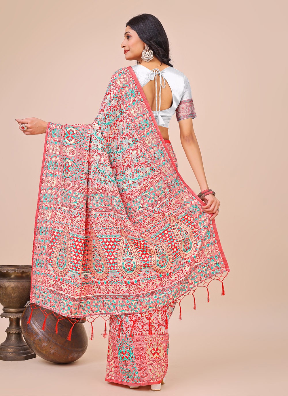 Printed Cotton Multi Colour Trendy Saree S15159