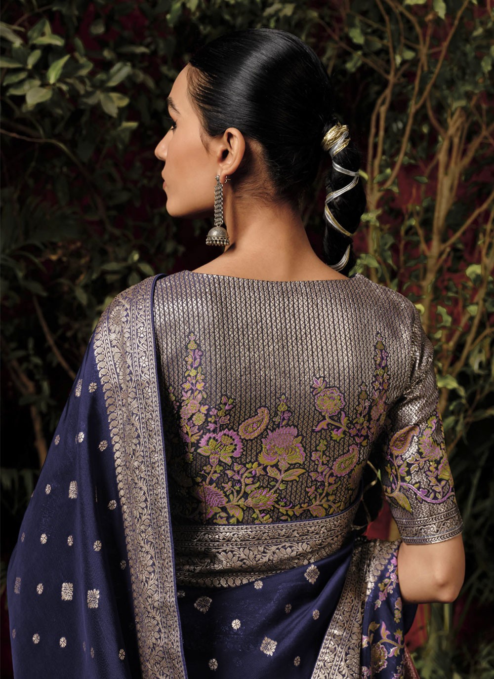 Classic Weaving Zari Silk, Viscose Saree - S4970