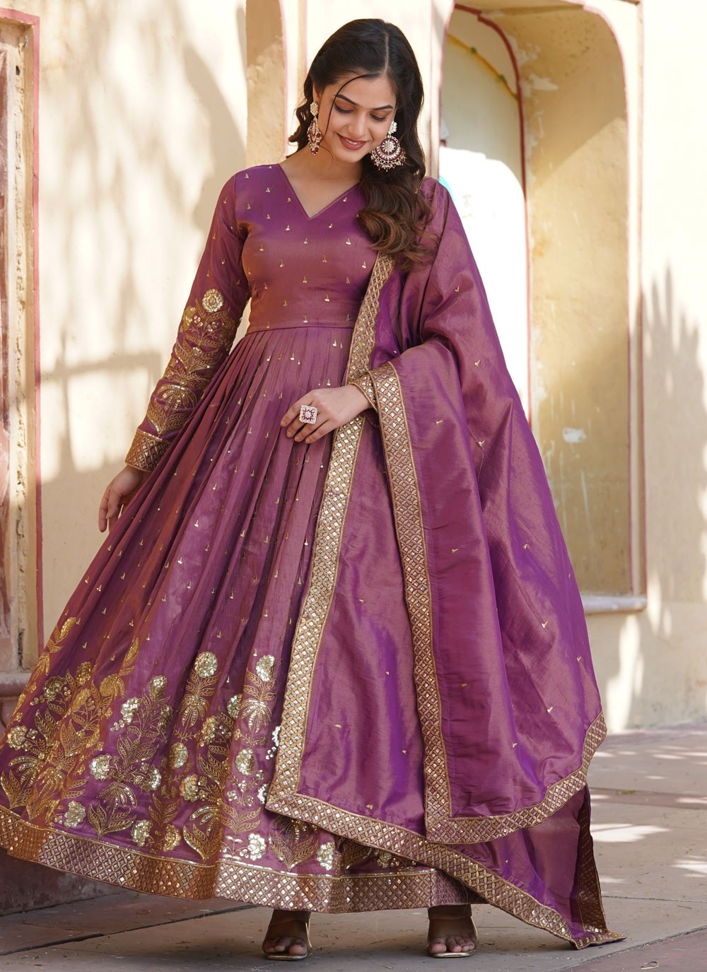 Viscose Gown - G1368