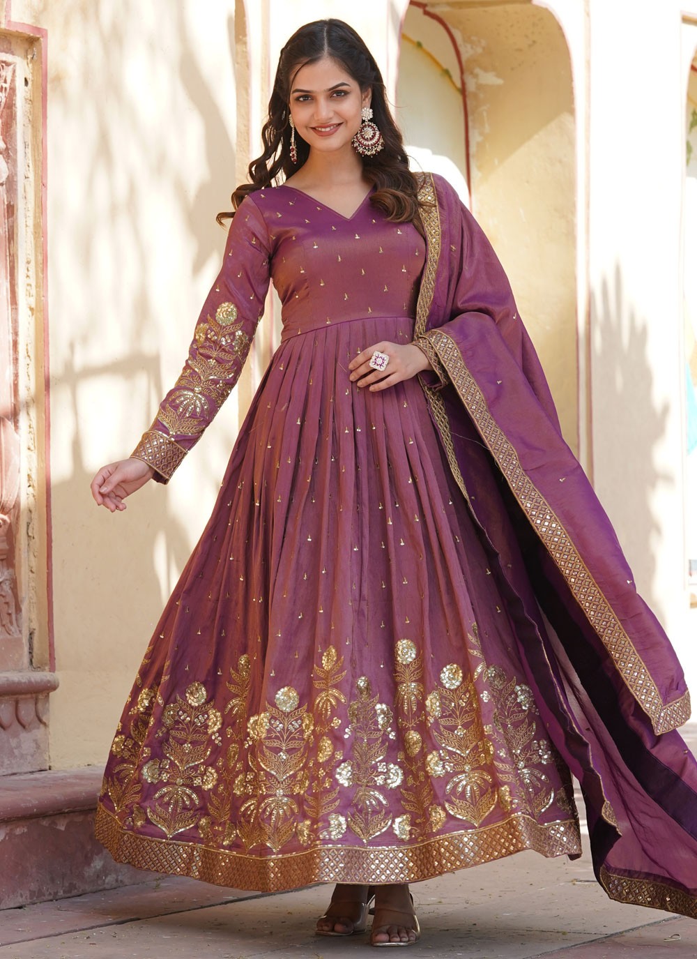 Viscose Gown - G1368