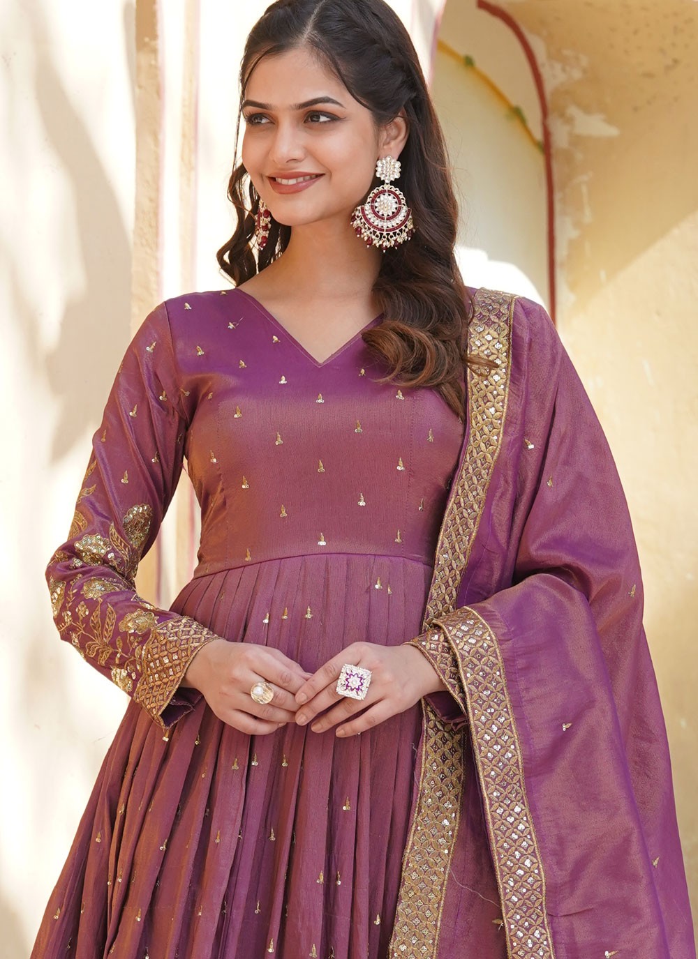 Viscose Gown - G1368