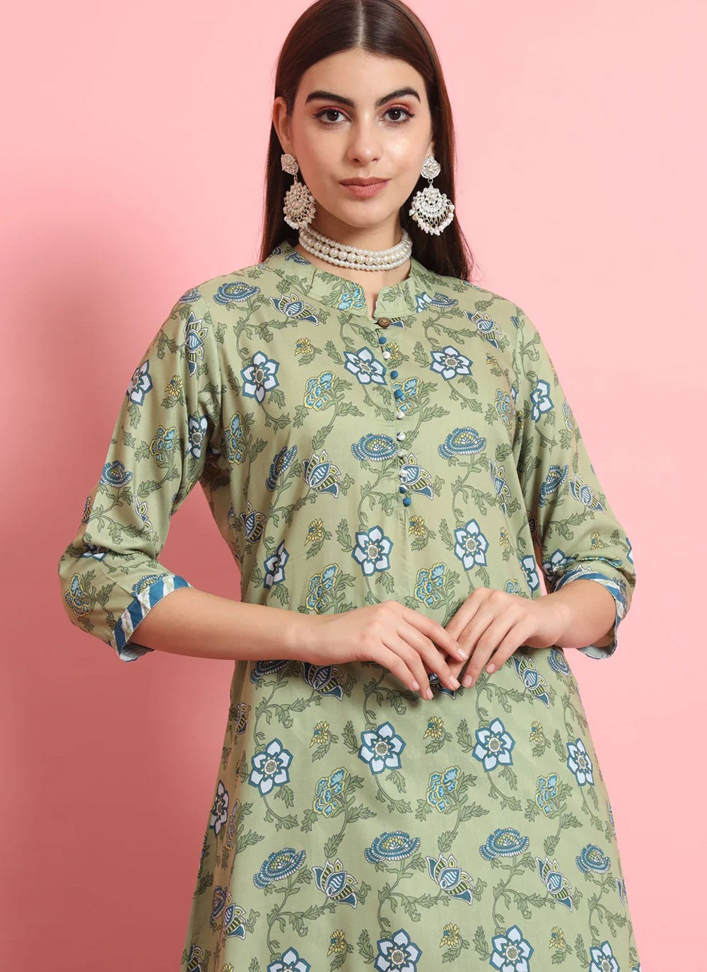 Rayon, Viscose Salwar Suit - T2326