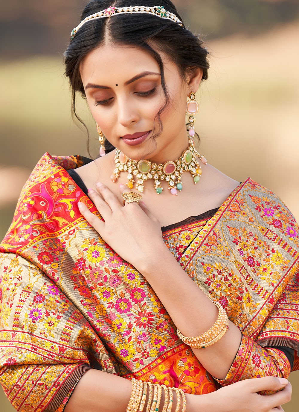 Saree Weaving Zari Silk Saree - S2710