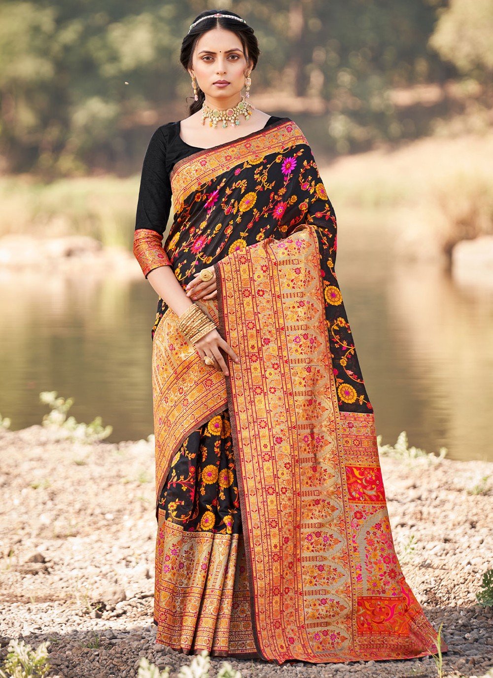 Saree Weaving Zari Silk Saree - S2710