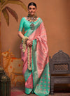 Aqua Blue, Pink