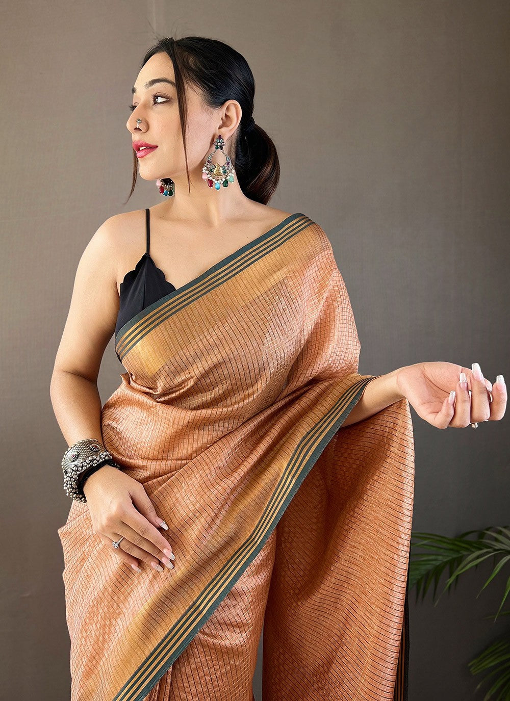 Traditional Weaving Zari Silk Saree - S5919