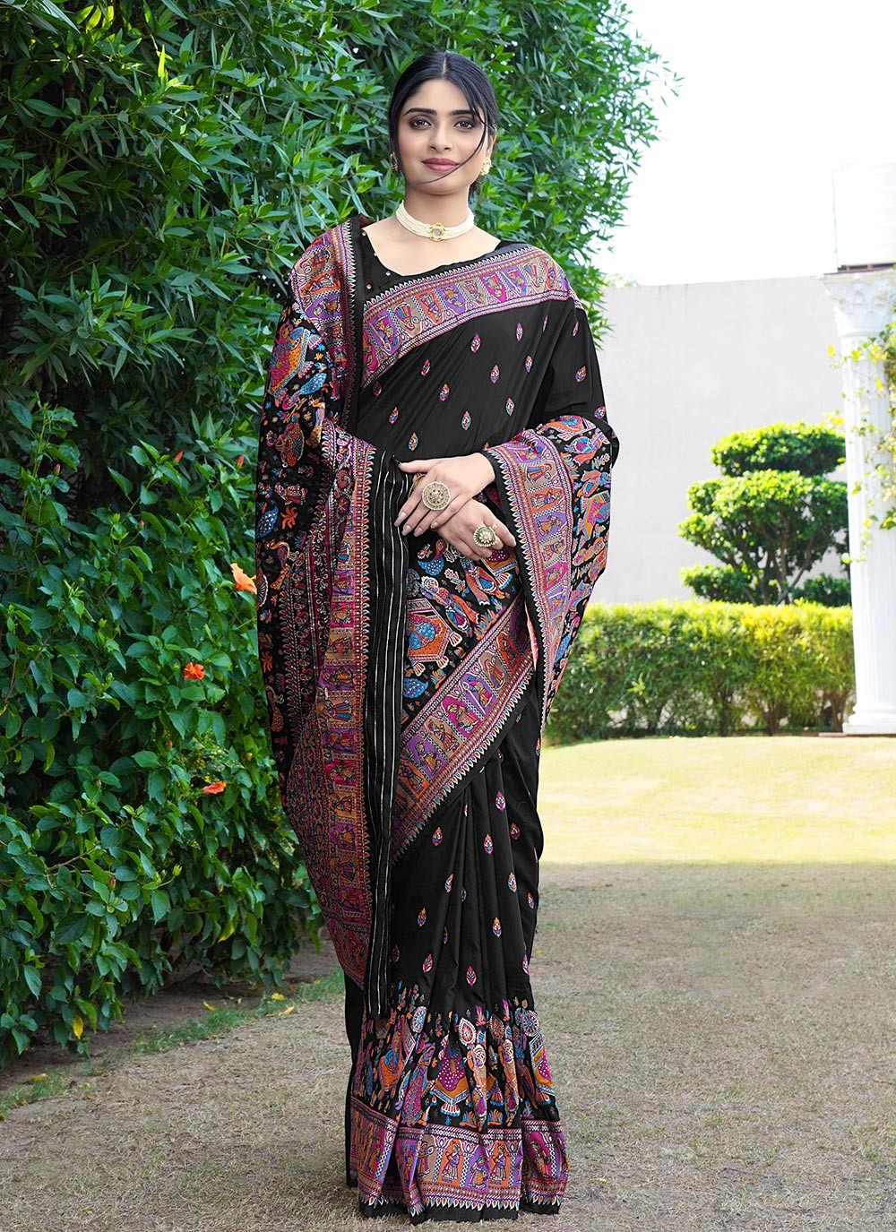 Traditional Weaving Zari Pure Silk Saree - S8496