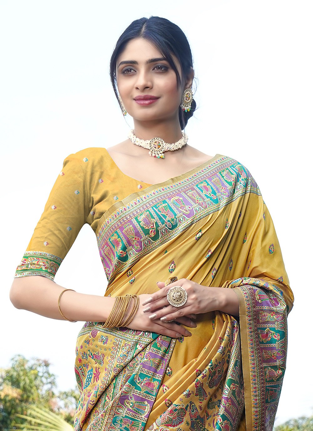 Traditional Weaving Zari Pure Silk Saree - S8496