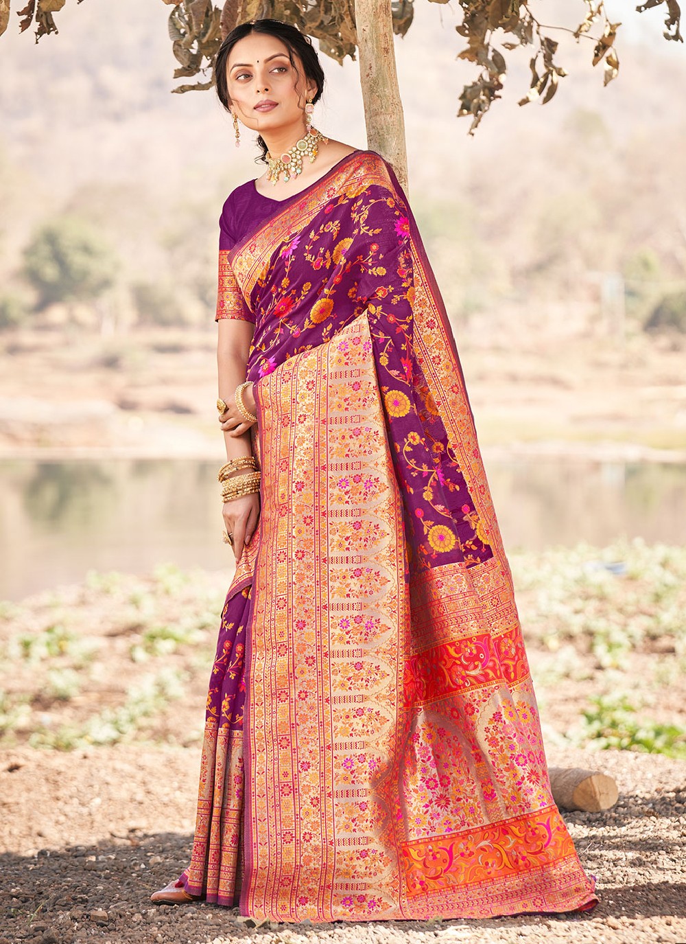Saree Weaving Zari Silk Saree - S2710