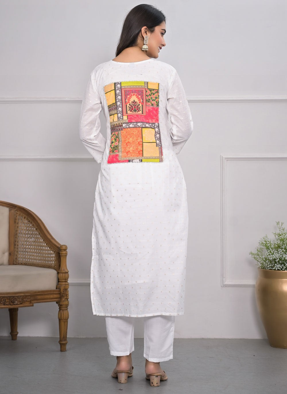 Silk, Viscose Salwar Suit - T3991