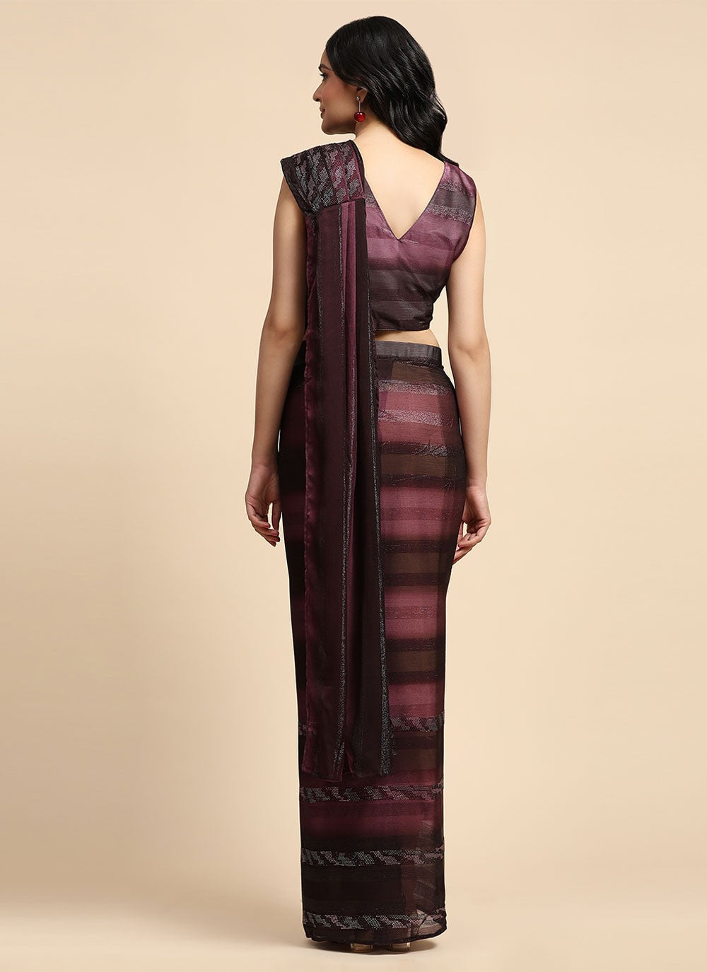 Classic Stones Satin Silk Saree - S7063