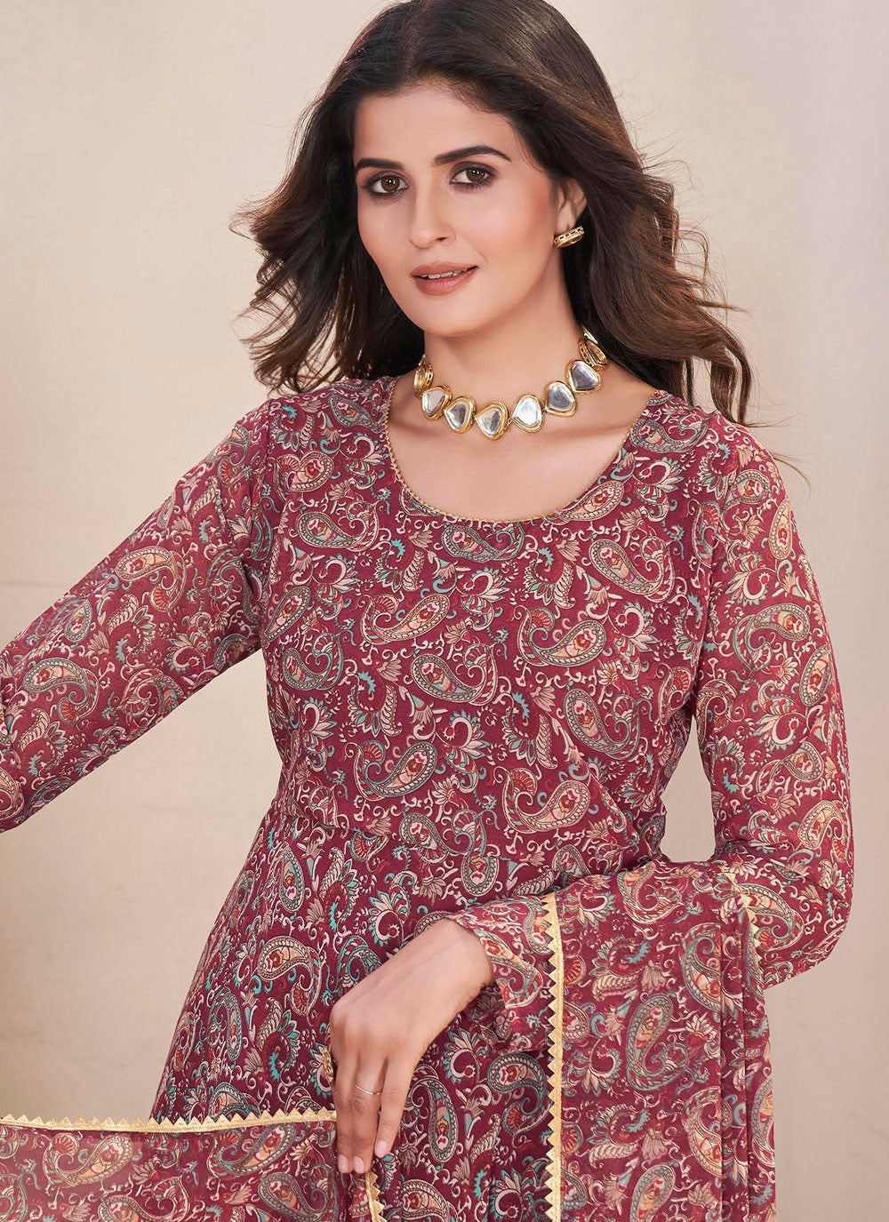 Georgette Salwar Suit - T3136