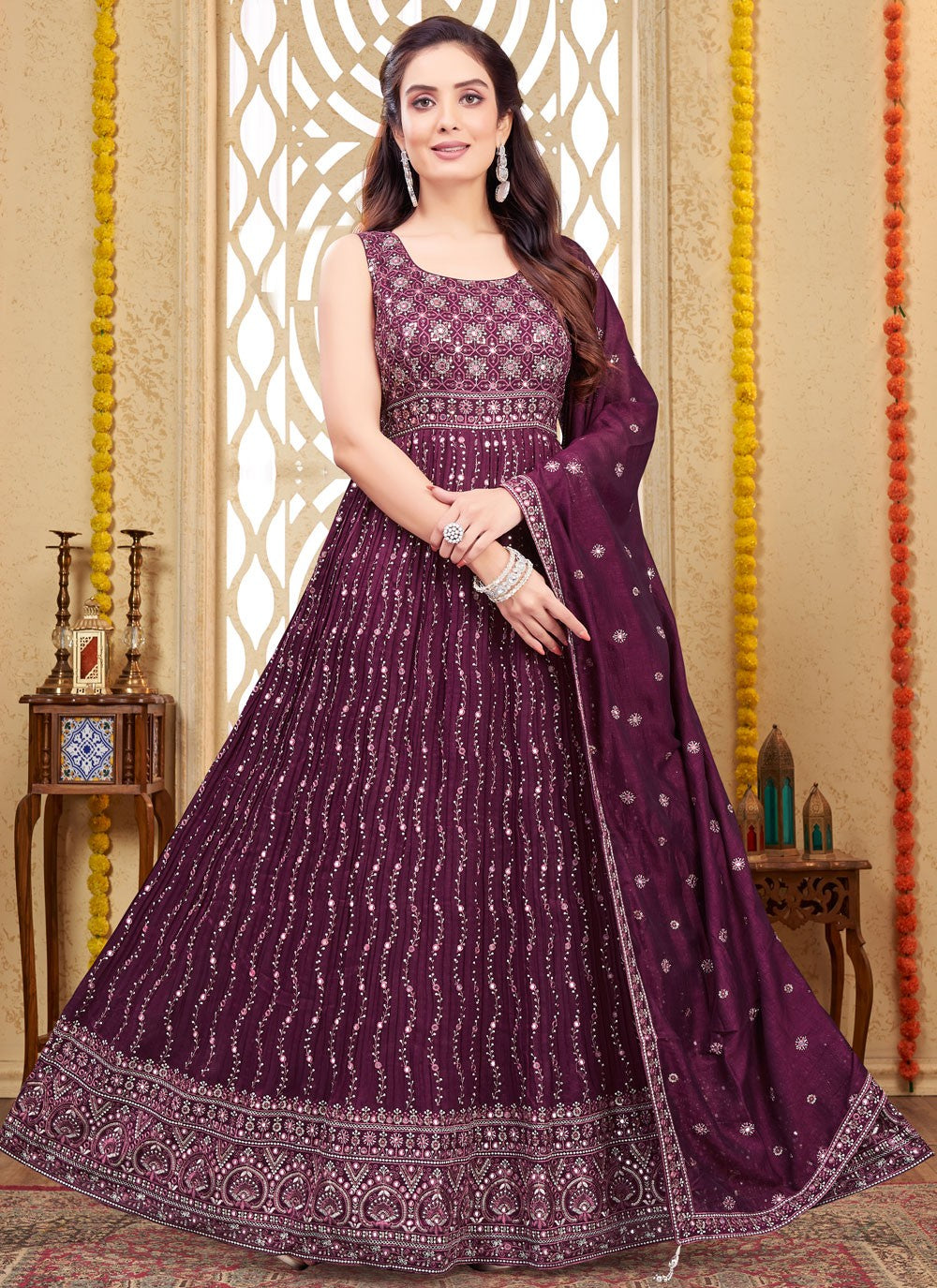 Silk Gown - G1659