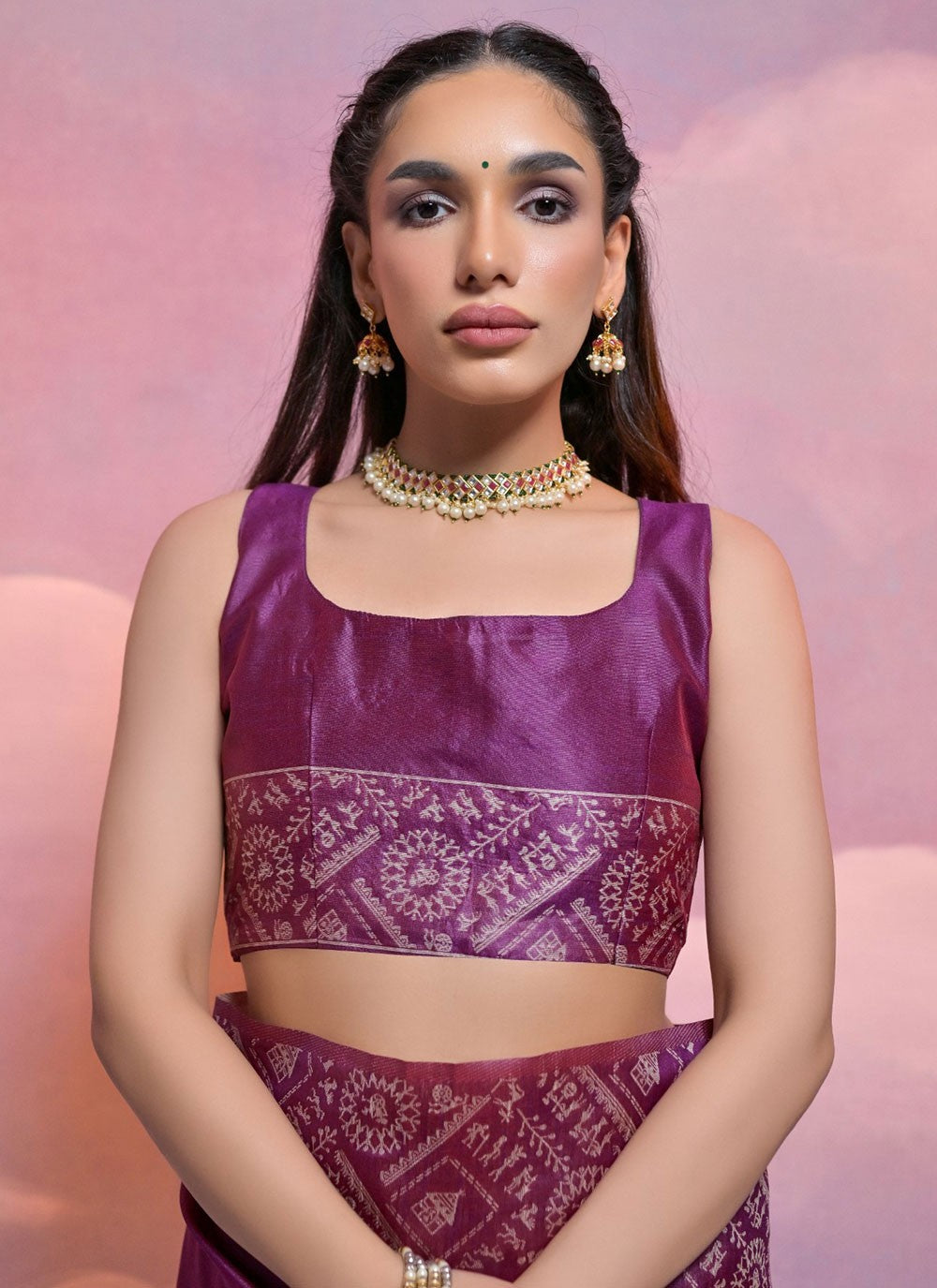 Classic Woven Handloom Silk Saree - S5715