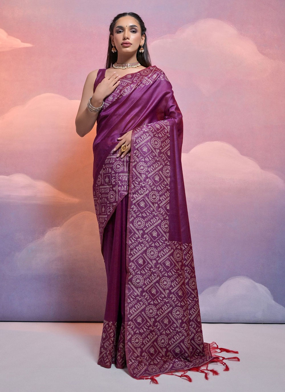Classic Woven Handloom Silk Saree - S5715