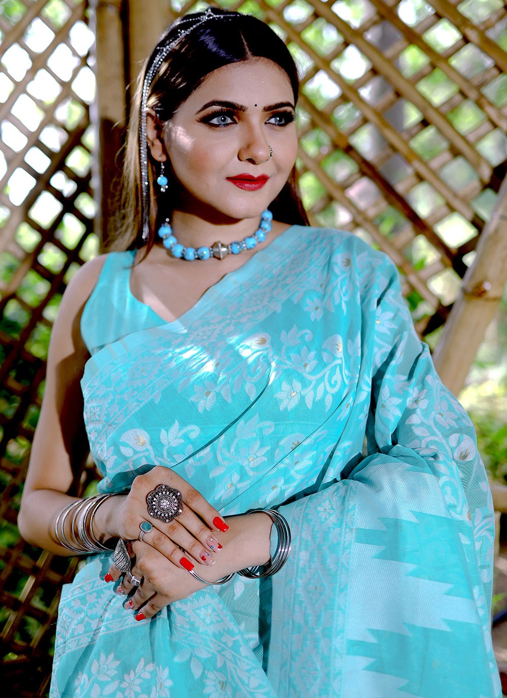 Classic Woven Cotton Saree - S6053