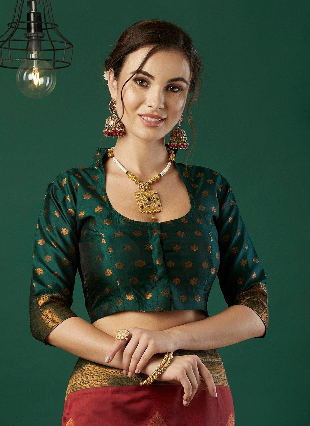 Woven, Zari Banarasi Silk Saree - S11661