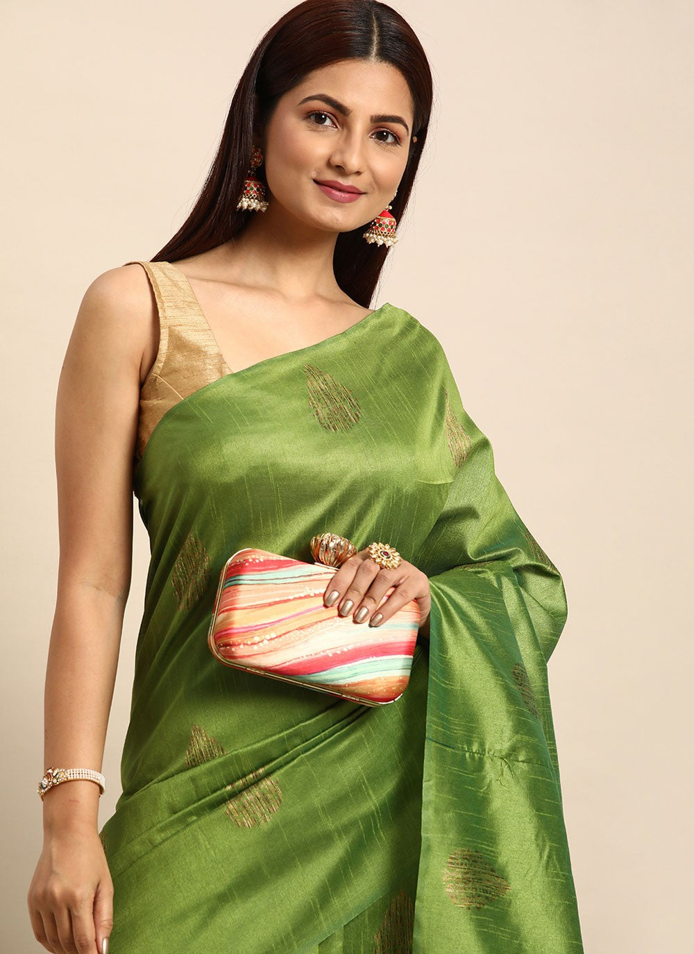 Woven Handloom Silk Saree - S11871