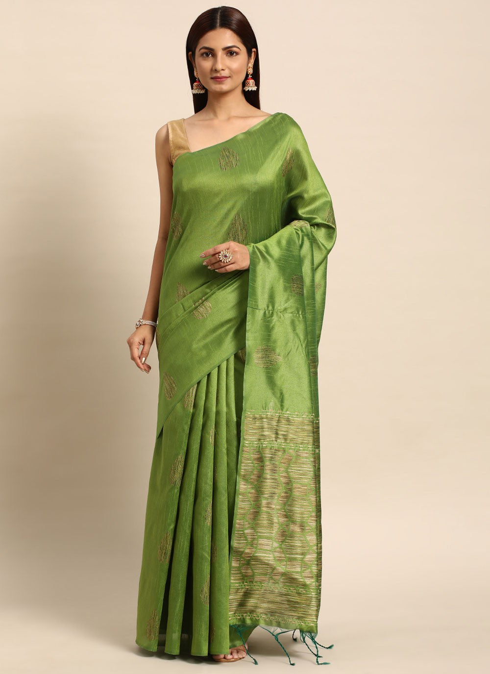 Woven Handloom Silk Saree - S11871