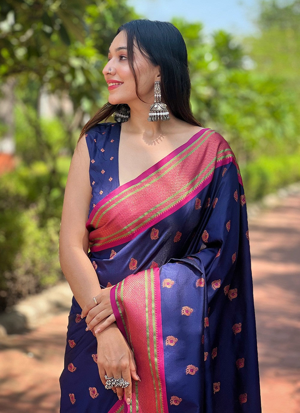Classic Woven Silk Saree - S8072