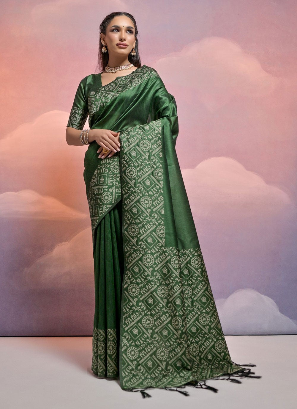 Classic Woven Handloom Silk Saree - S5715