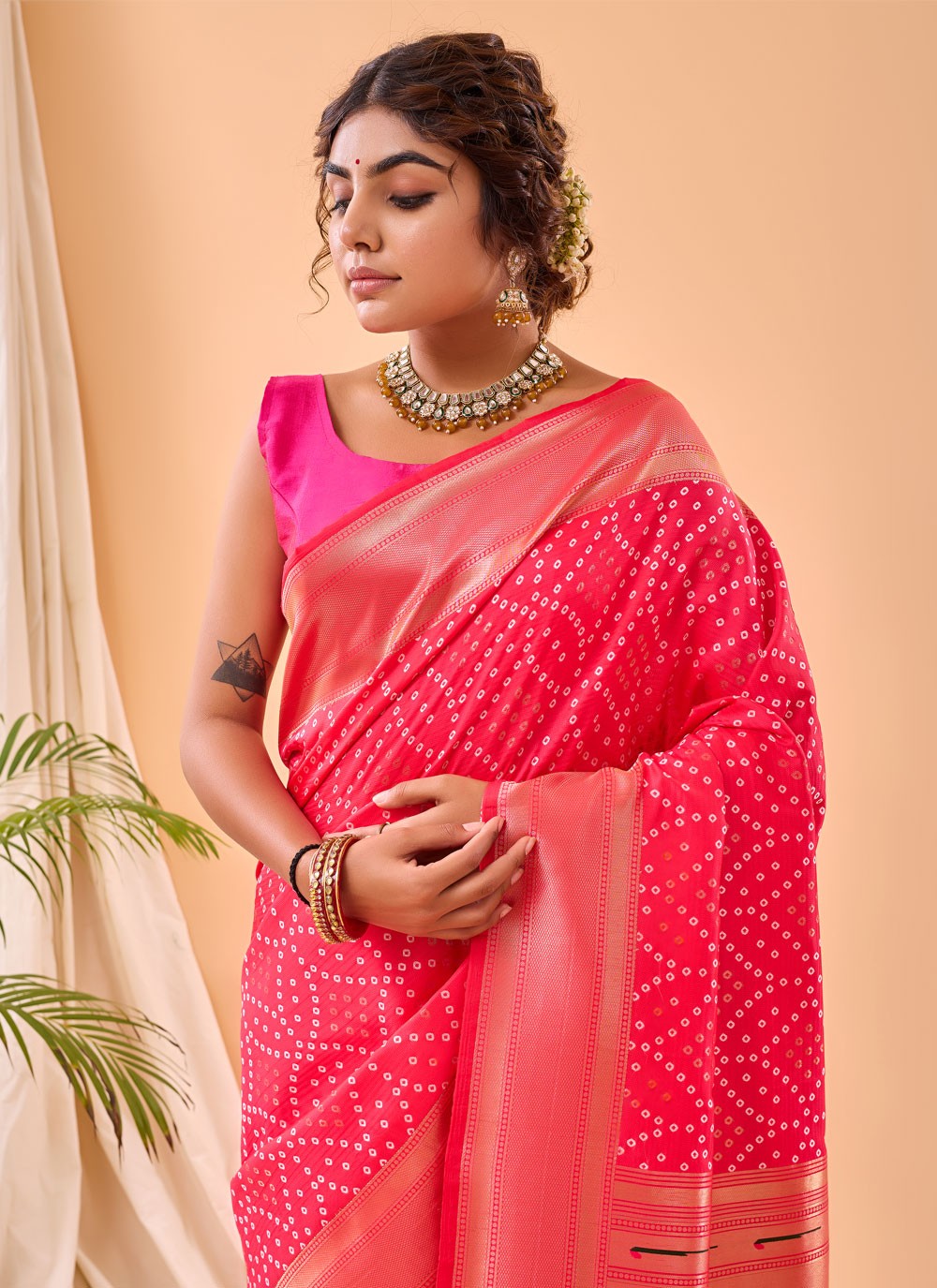 Classic Woven Silk Saree - S4397