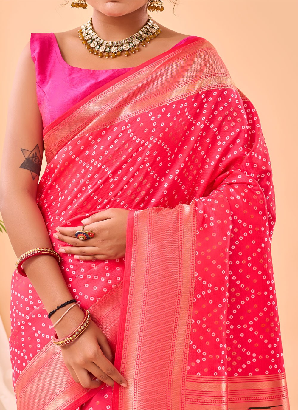 Classic Woven Silk Saree - S4397