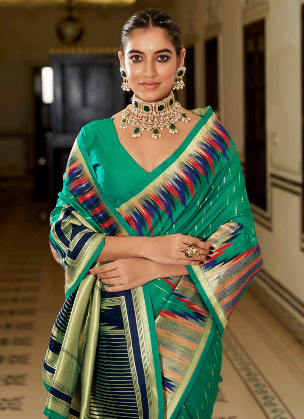 Classic Woven Silk Saree - S6476