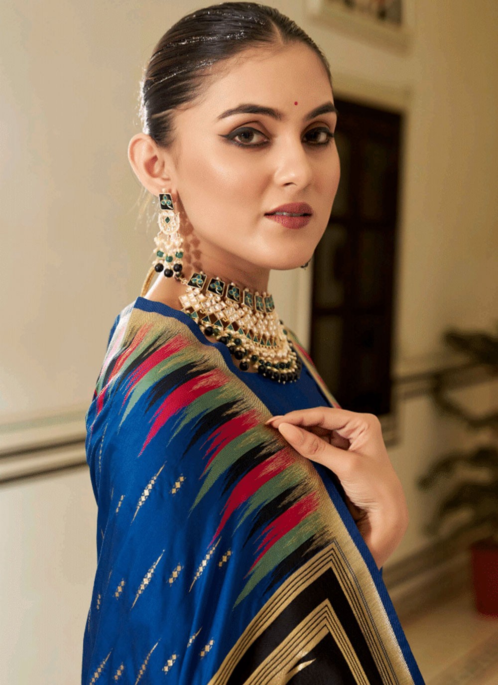 Classic Woven Silk Saree - S6476