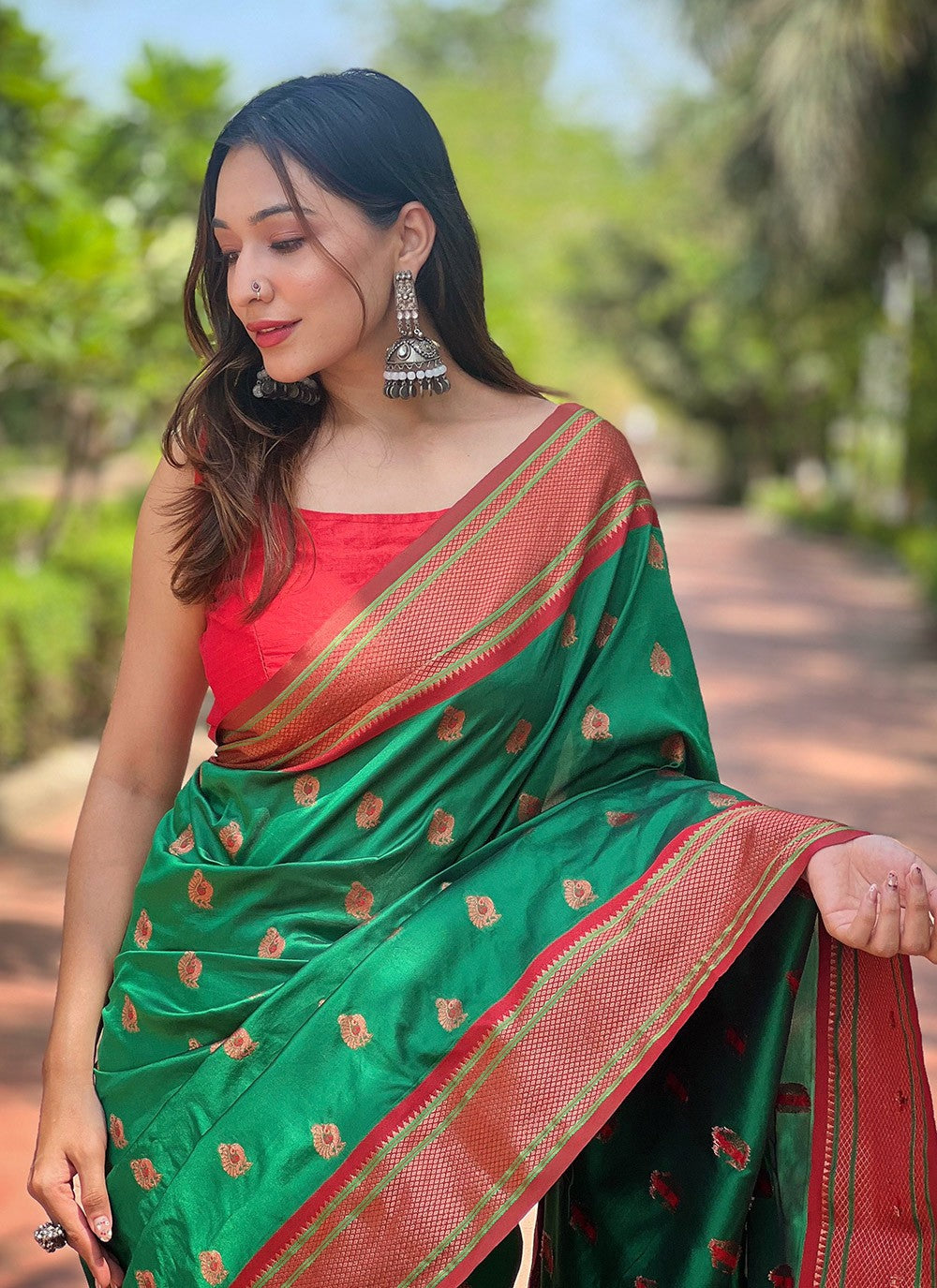 Classic Woven Silk Saree - S8072