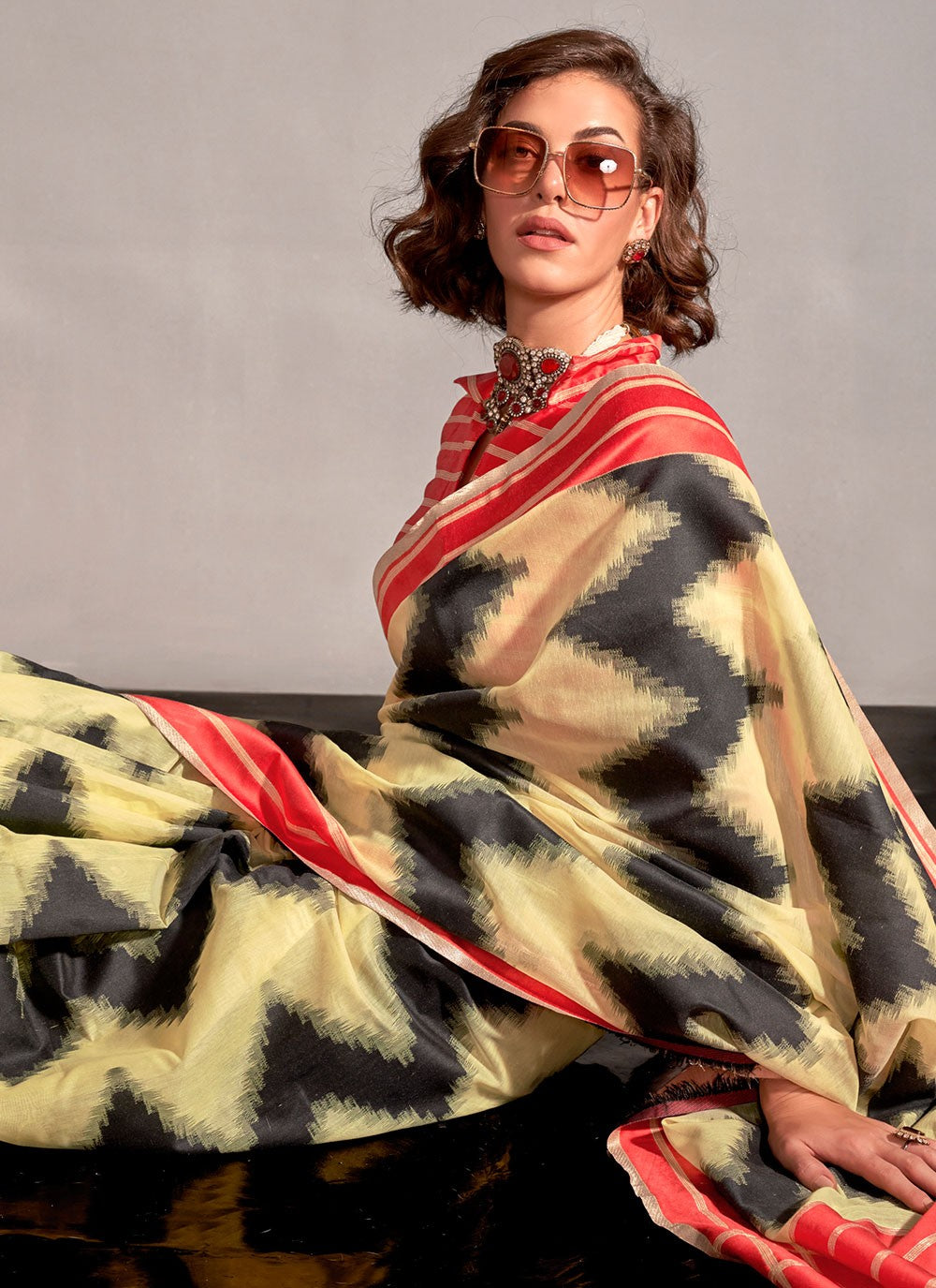 Classic Woven Silk Saree - S6866